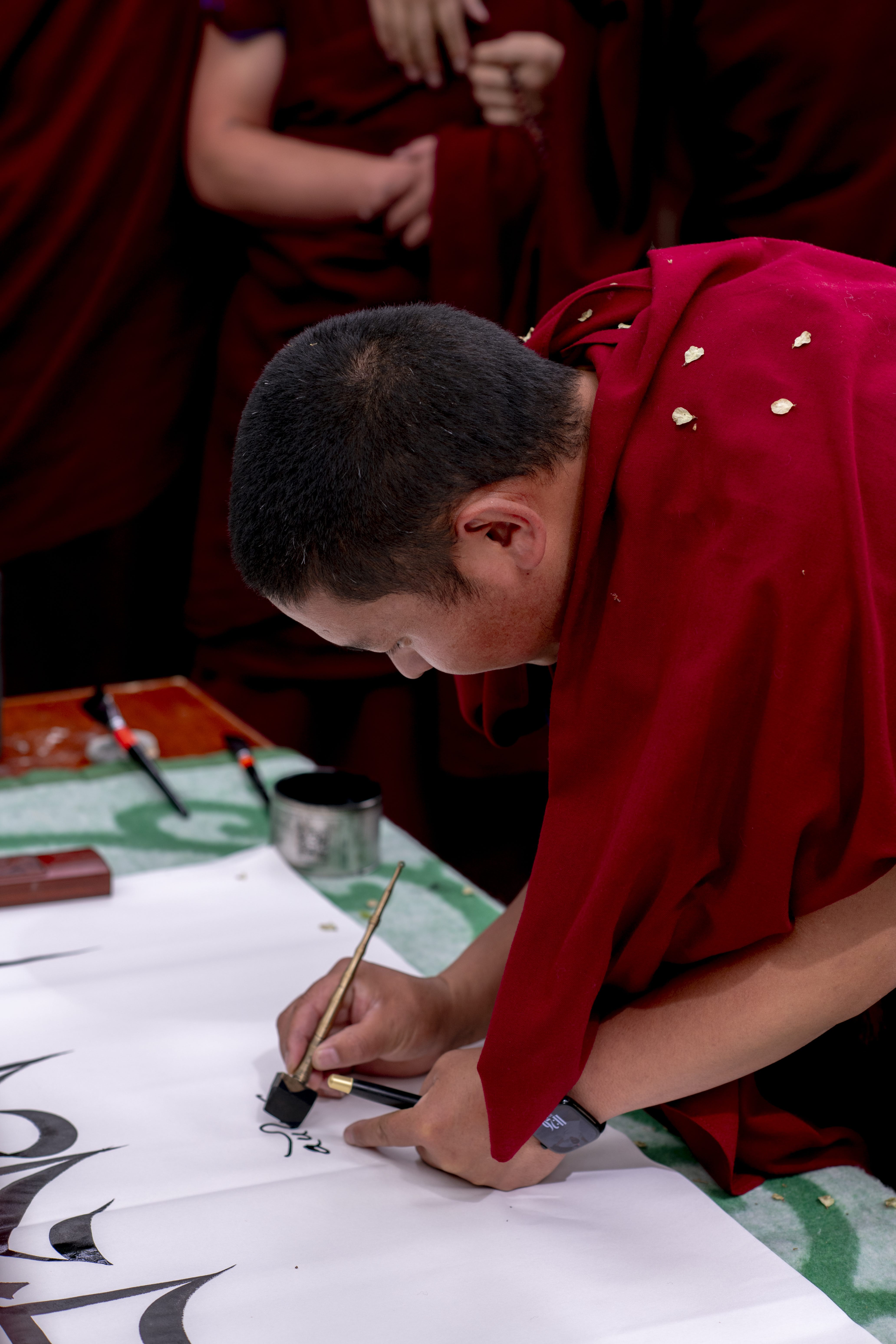 桑耶寺藏文书法大赛 8